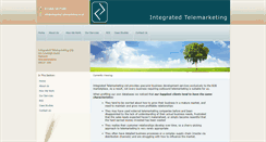 Desktop Screenshot of integrated-telemarketing.co.uk